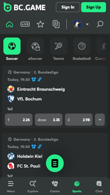 Sports / betting