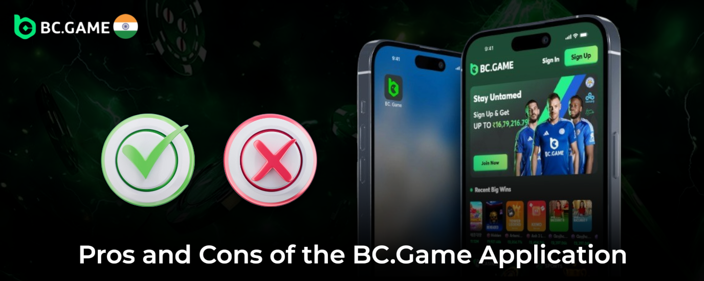 Pros and Cons of the BC.Game App